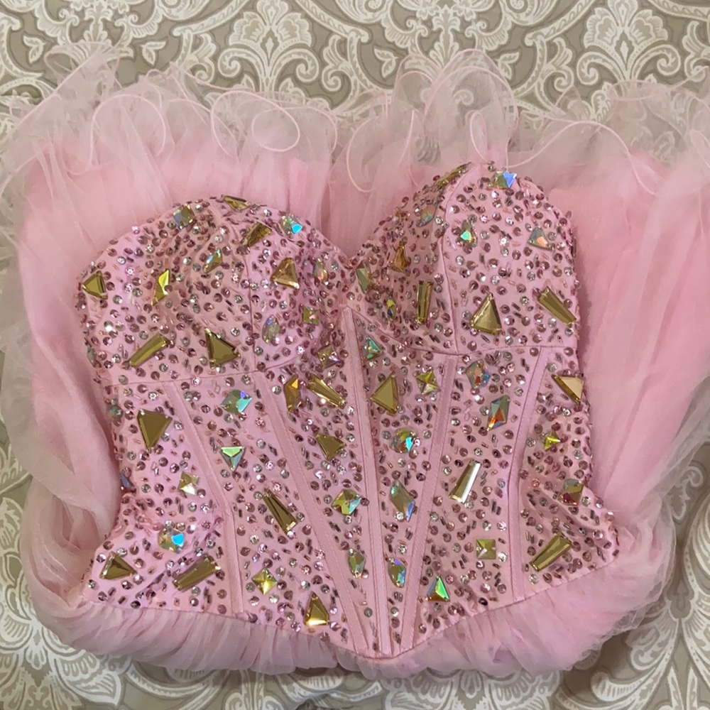 Cute Mini Prom Dress